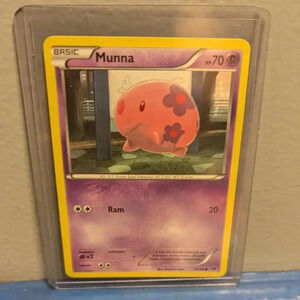 Munna Pokemon Card (New)